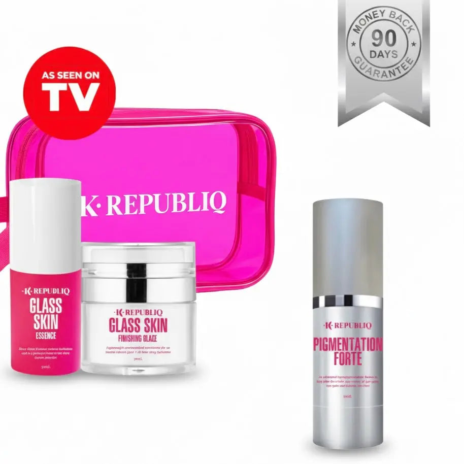 TV OFFER Pigmentation Serum + ESSENCE + GLAZE + BAG K Republiq