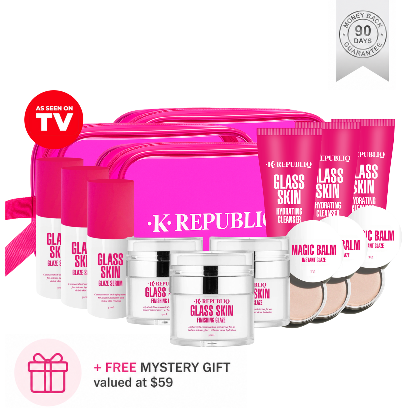 TV OFFER 3 Month Miracle Skin Routine + Free Gift