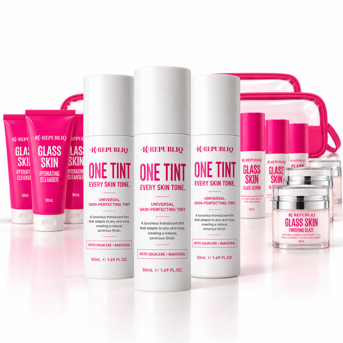 One Tint + Glass Skin - The Skin-Perfecting Routine (3 month supply) K Republiq