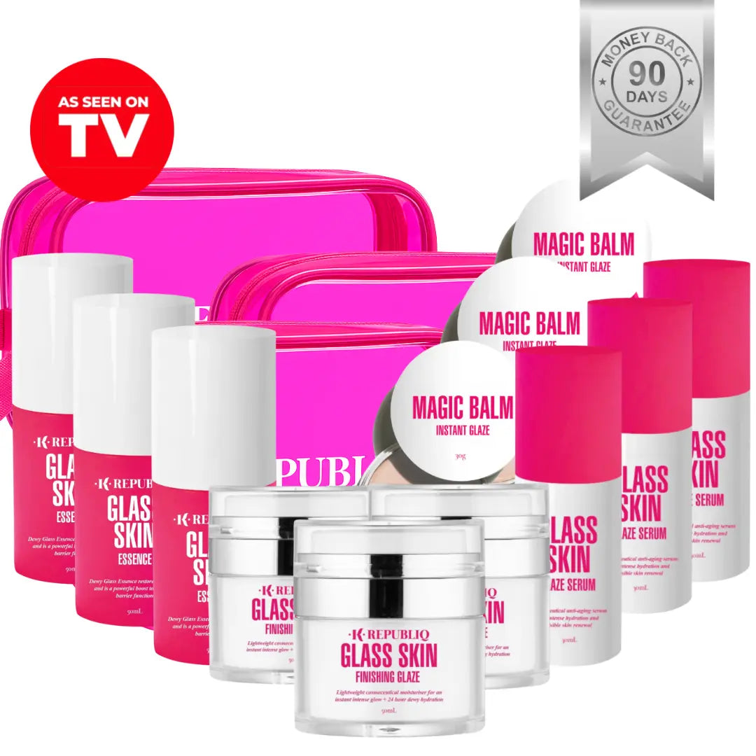 TV OFFER Glass Skin Routine (3 month supply) K Republiq Skincare