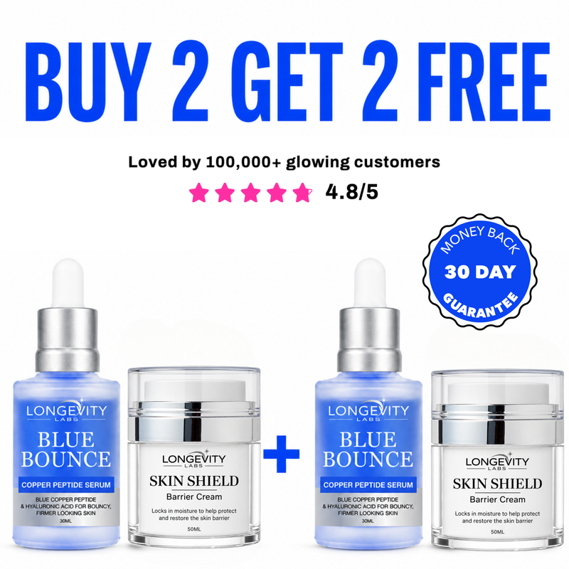 LIVE TV OFFER!  Blue Bounce + Skin Shield Double Deal K Republiq