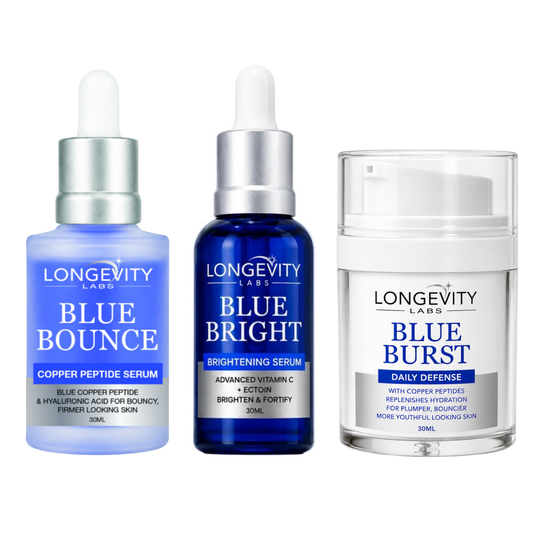 Blue Bounce 3 step skin peptide infusion  kit K Republiq