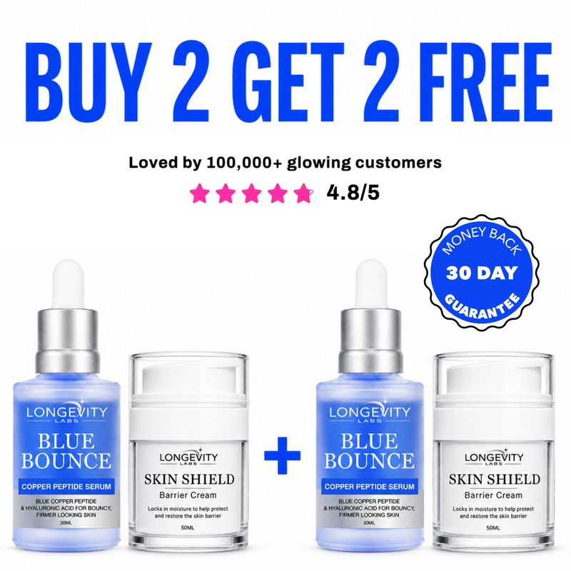 LIVE TV OFFER!  Blue Bounce + Skin Shield Double Deal