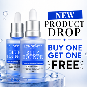NEW DROP!   BUY ONE GET ONE FREE- Blue Bounce Copper Peptide Serum