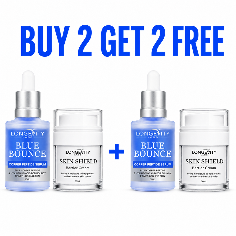 LIVE TV OFFER!  Blue Bounce + Skin Shield