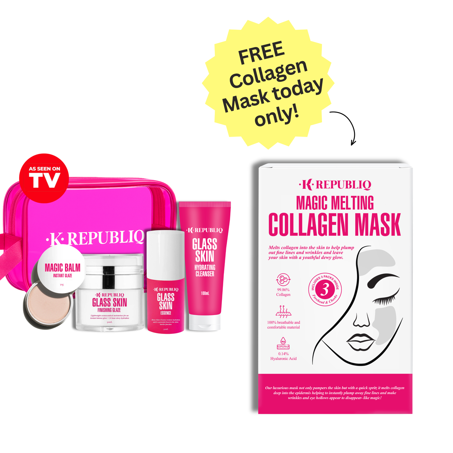 TV OFFER Magic Mask 5 step routine