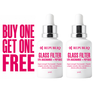 Buy One Get One Free. Glass Filter Serum