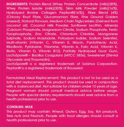 Glass Skin Within Collagen Meal Replacement Diet Shake +FREE SHAKER K Republiq