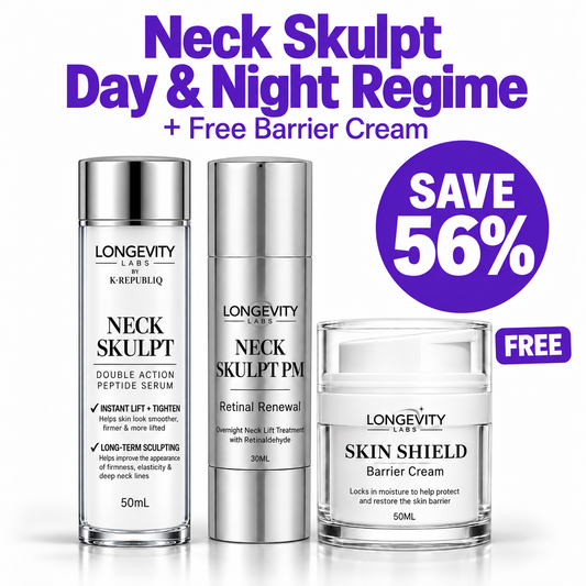 Neck Skulpt Day & Night Regime + FREE Barrier Cream K Republiq