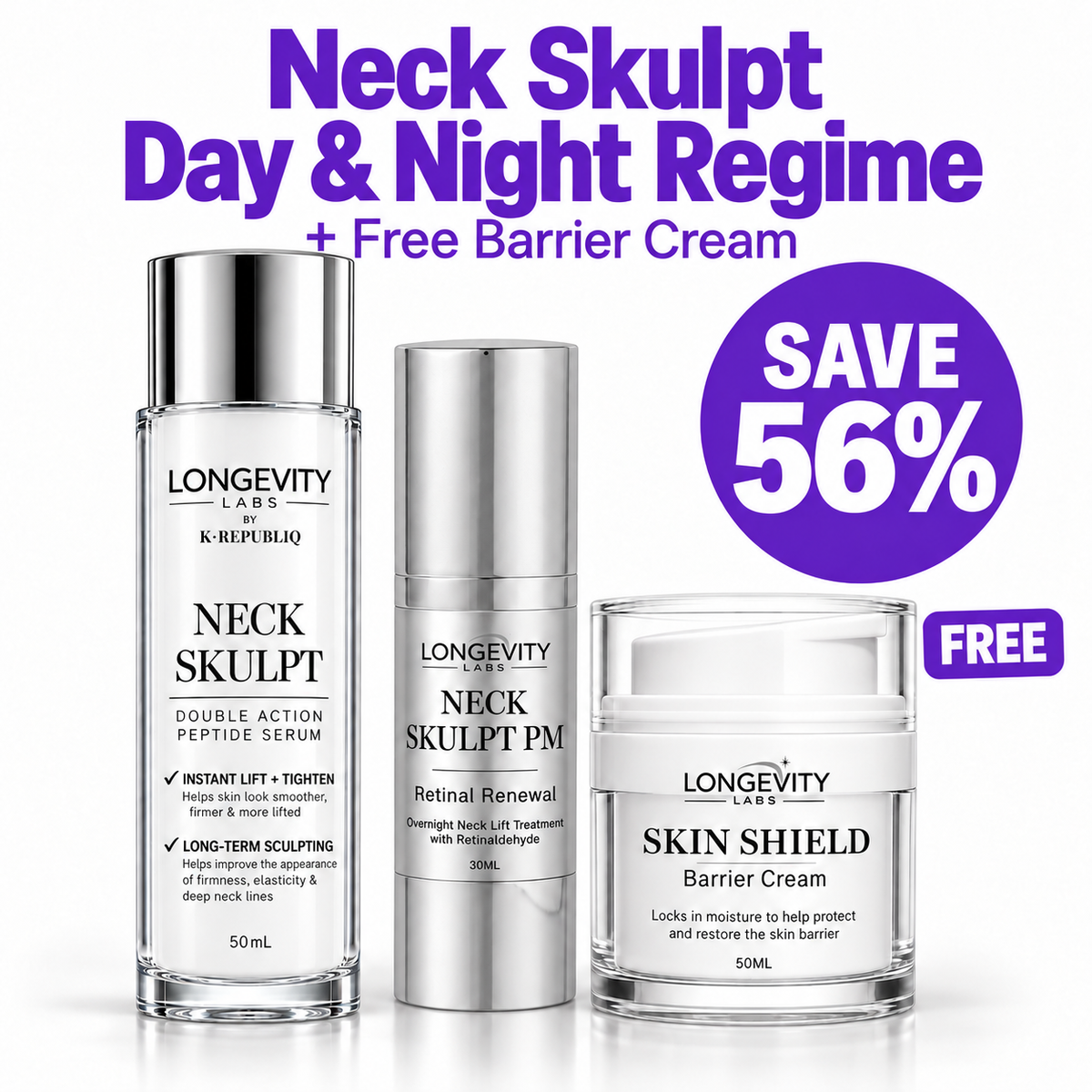 Neck Skulpt Day & Night Regime K Republiq