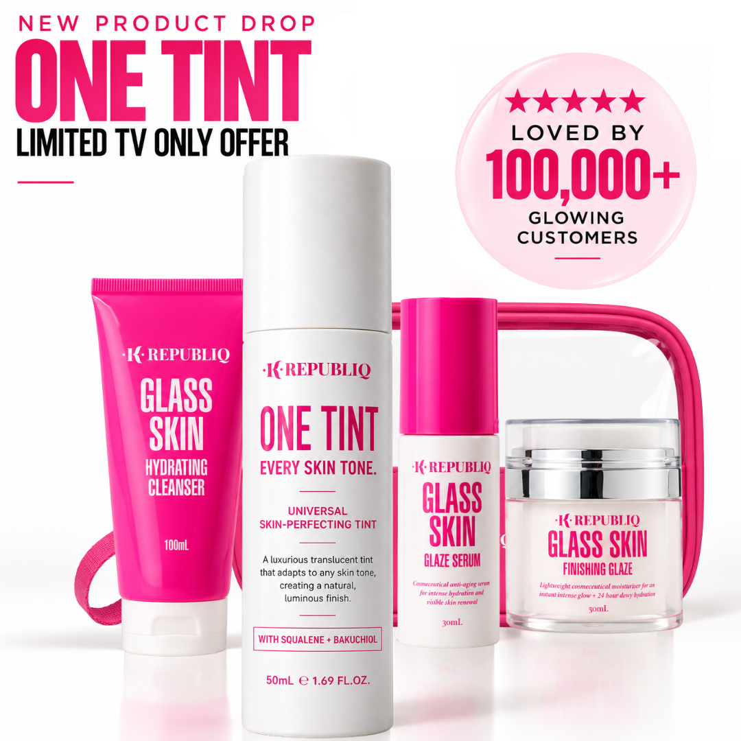 One Tint + Glass Skin - The Skin-Perfecting Routine K Republiq