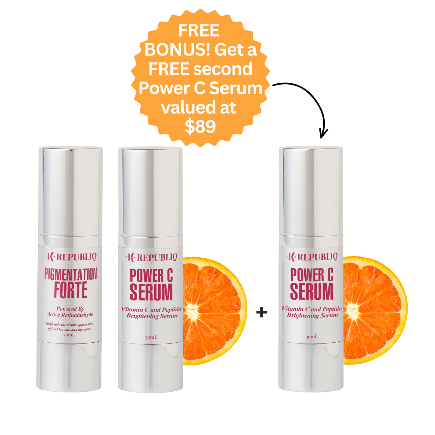 Live TV launch Power C pigmentation fade. K Republiq
