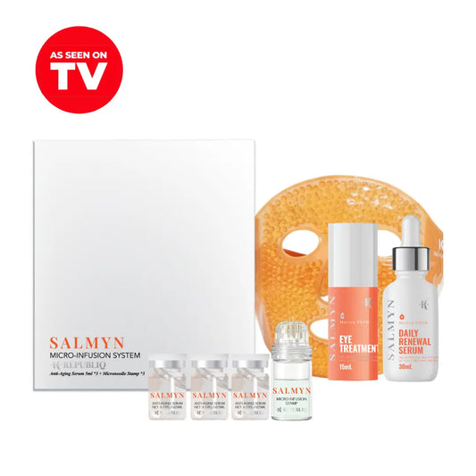 TV OFFER SALMYN Micro-infusion + Daily Renewal Serum + Eye Cream K Republiq