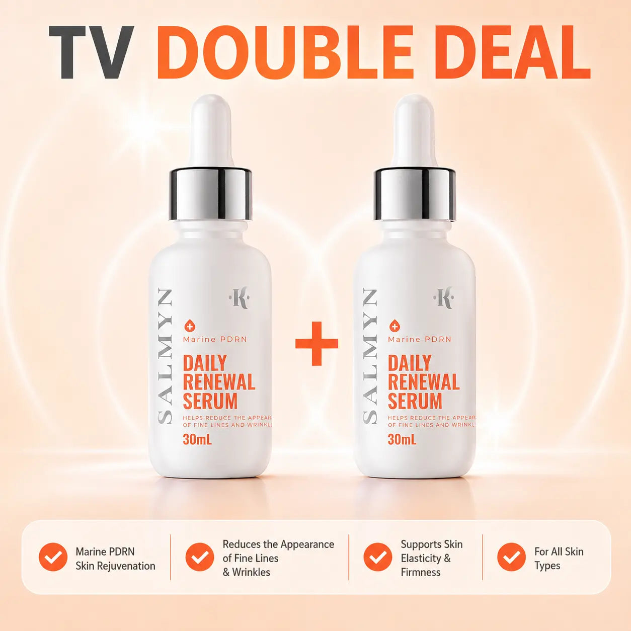 2 x Salmyn PDRN DNA Daily Serum K Republiq
