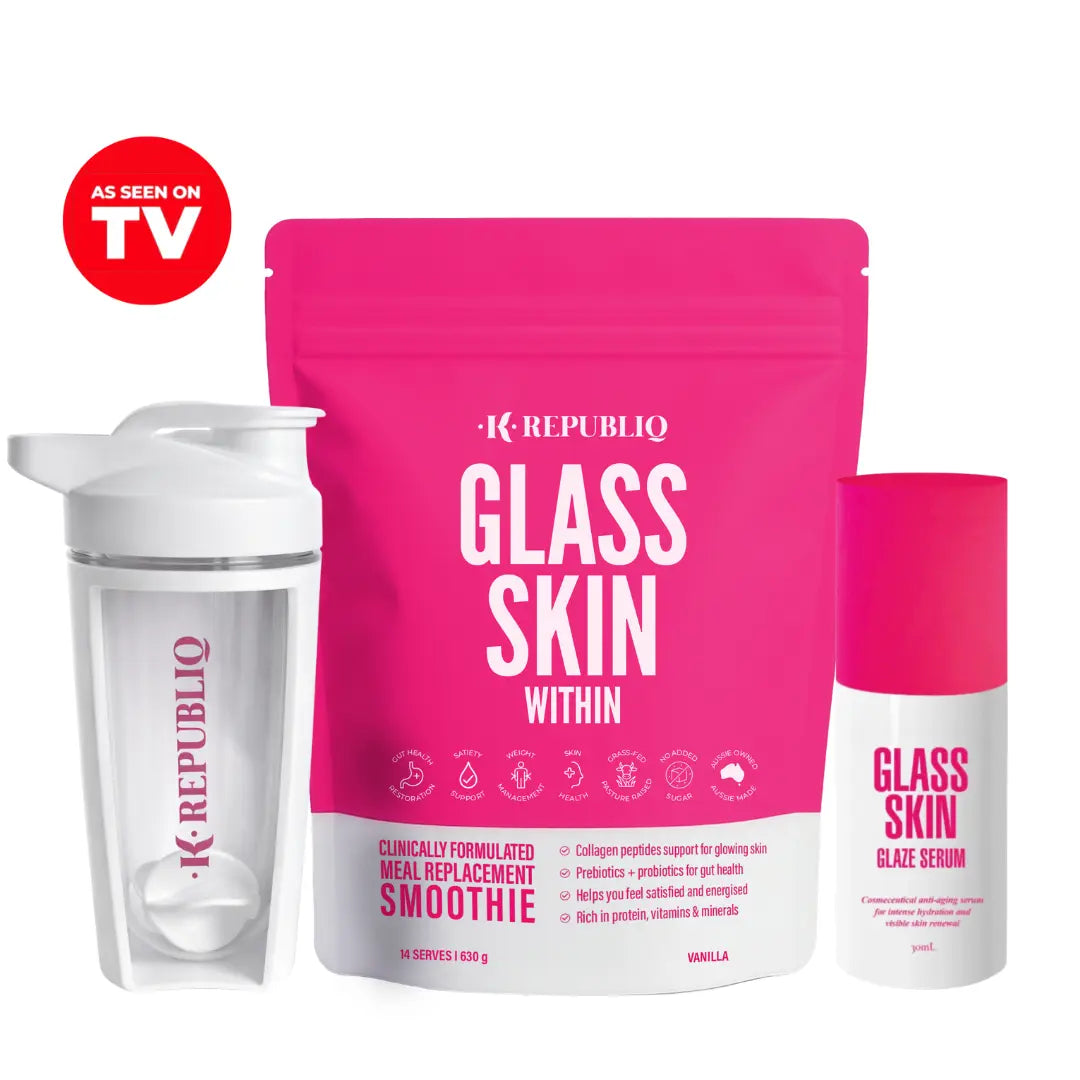 TV OFFER Glass Skin Within + Glaze Serum Bundle K Republiq