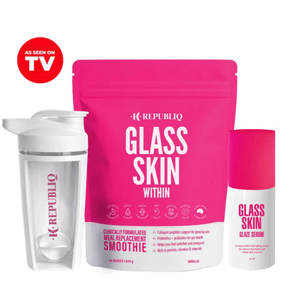TV OFFER Glass Skin Within + Glaze Serum Bundle K Republiq