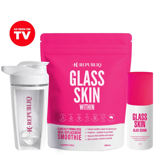 TV OFFER Glass Skin Within + Glaze Serum Bundle K Republiq