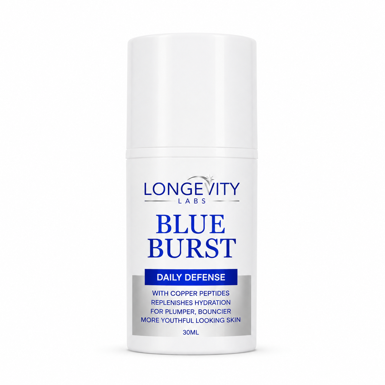 Blue Burst Copper Tetrapeptide + deep hydration replenishment for sagging skin