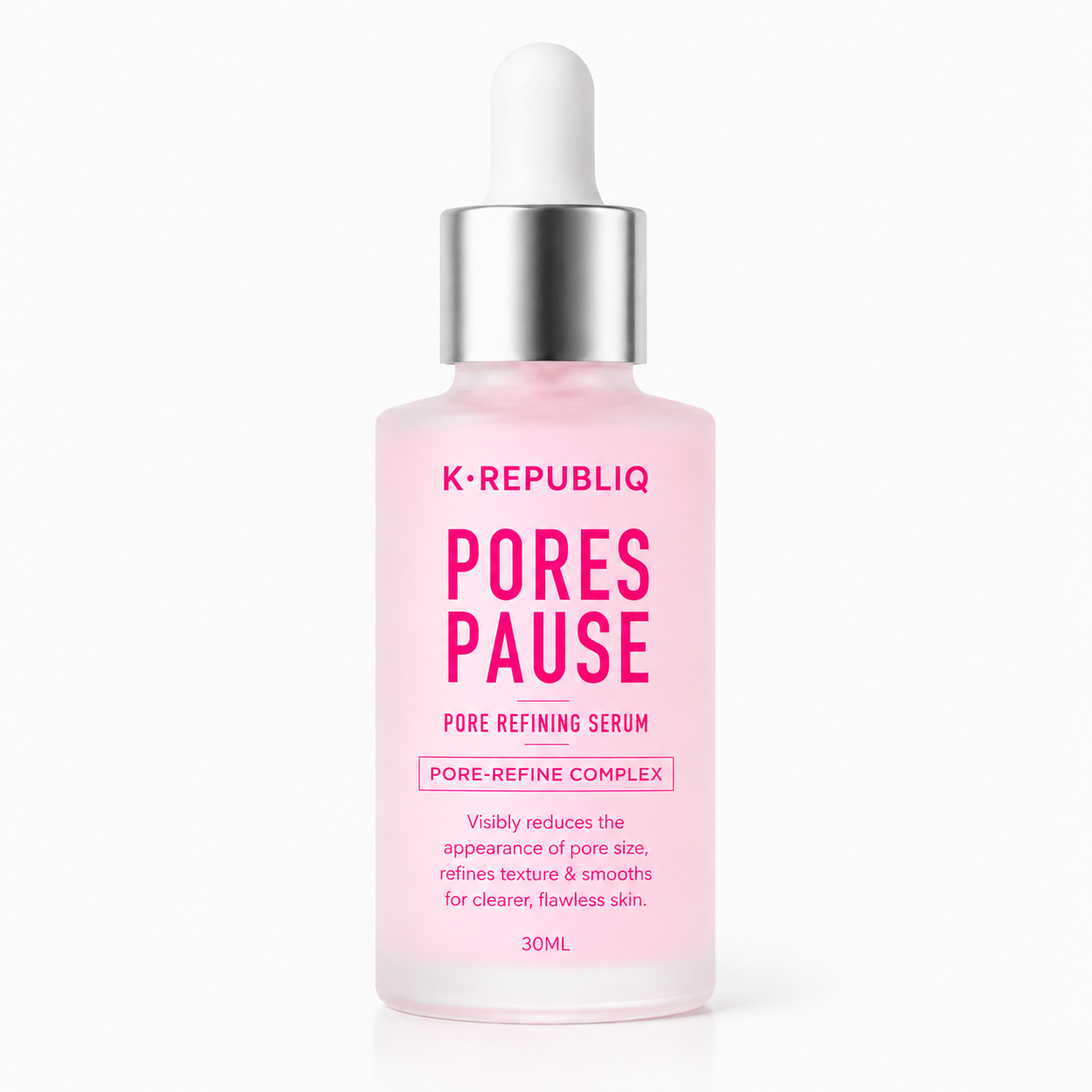 Pores Pause- pore minimising, skin refining serum with 10% Niacinamide